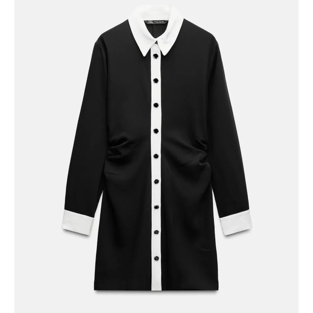 Zara Crepe Mini Dress - NWT